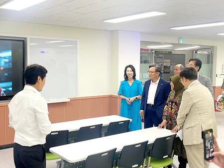 인도네시아 사회부장관 동명대학교 응급구조학과 방문